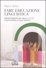 Copertina di Fare educazione linguistica