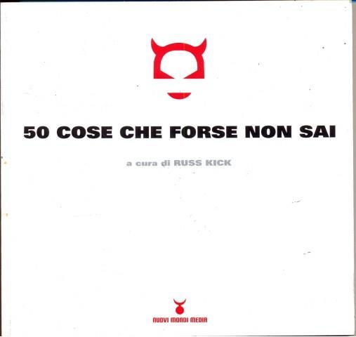 Copertina di 50 cose che forse non sai