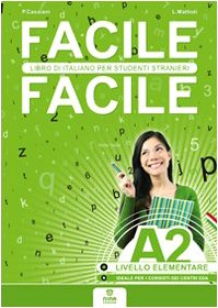 Copertina di Facile facile A2 - Libro di italiano per studenti stranieri